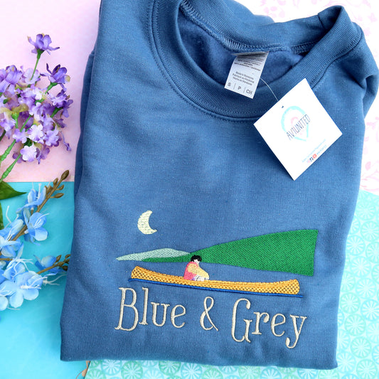 Blue & Grey BTS Sweatshirt