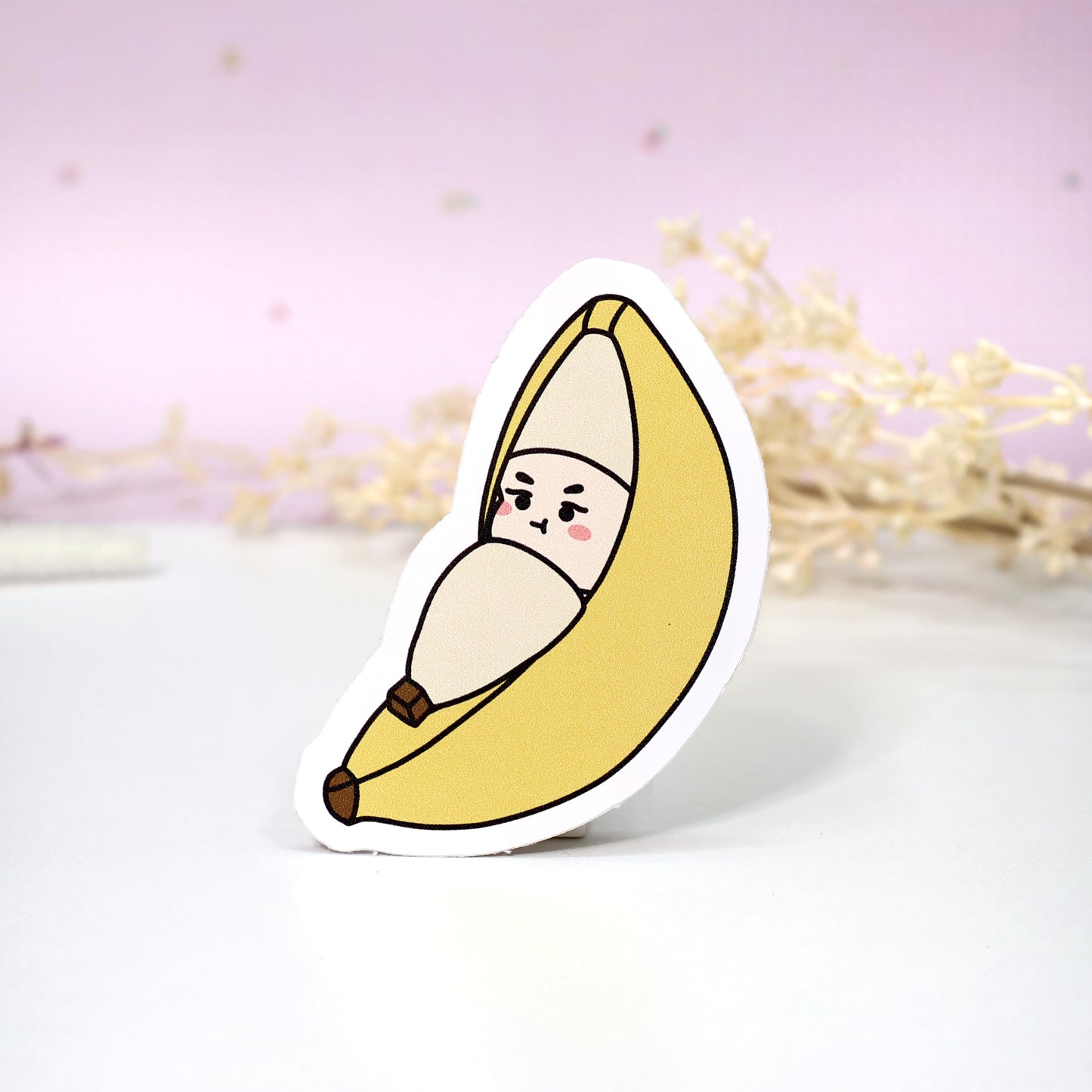 Banana Jin Die-Cut Stickers