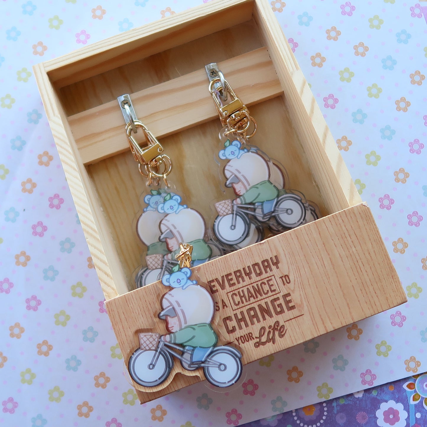 Namjoon with Koya Keychain