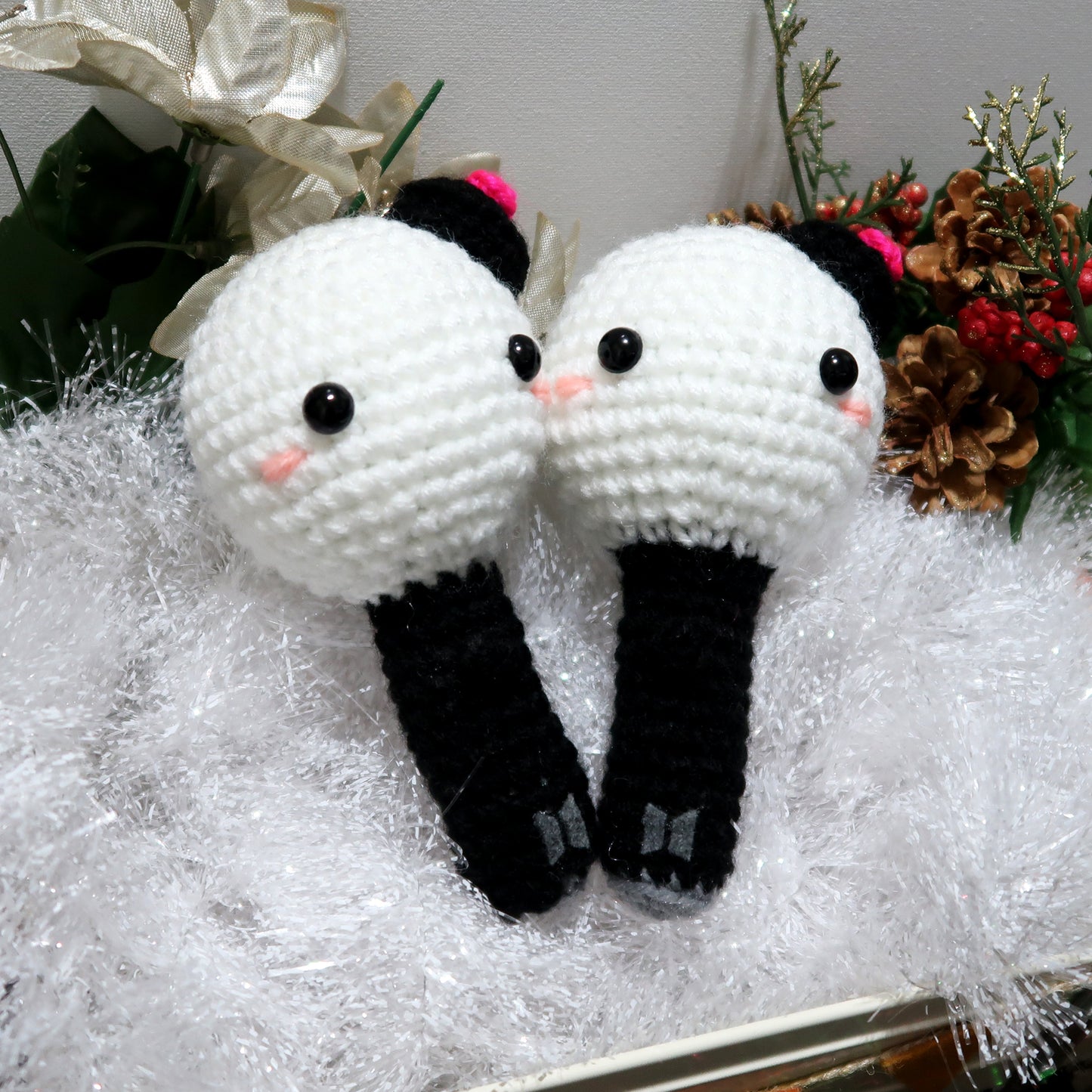 Army Bomb Light Stick Crochet Plushies