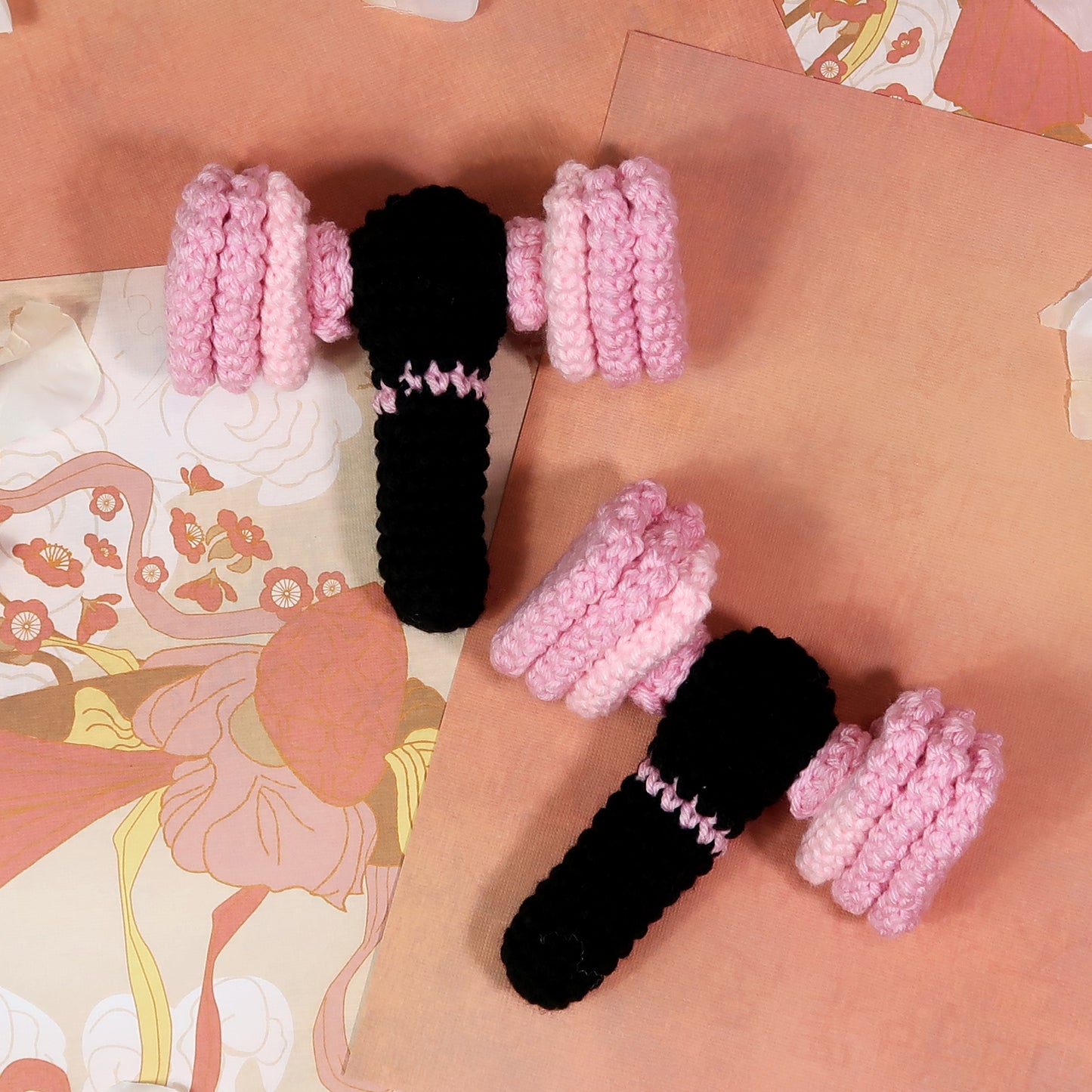 BlackPink Light Stick Crochet Plushies