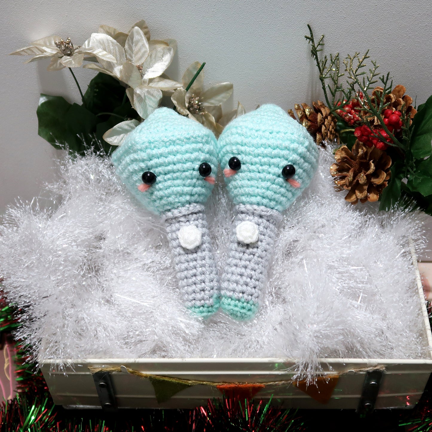 Shinee Light Stick Crochet Plushies