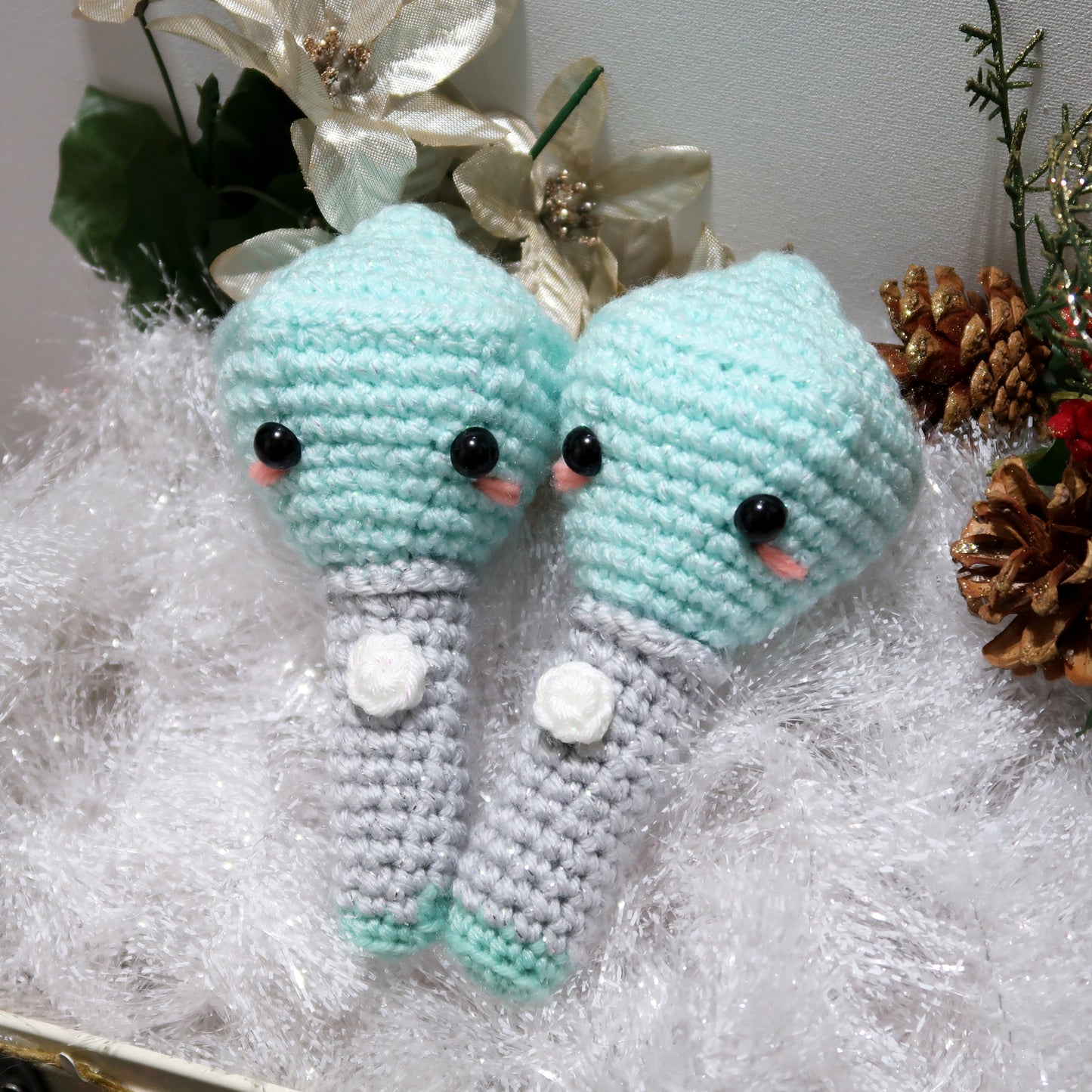 Shinee Light Stick Crochet Plushies
