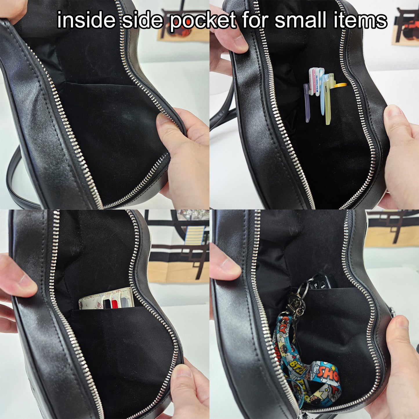 Suga Guitar Crossbody Bag