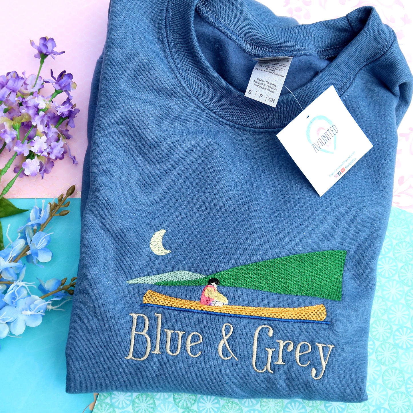 Blue & Grey BTS Sweatshirt/T-Shirt