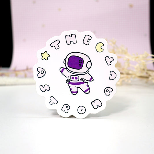 The Astronaunt Die-Cut Stickers