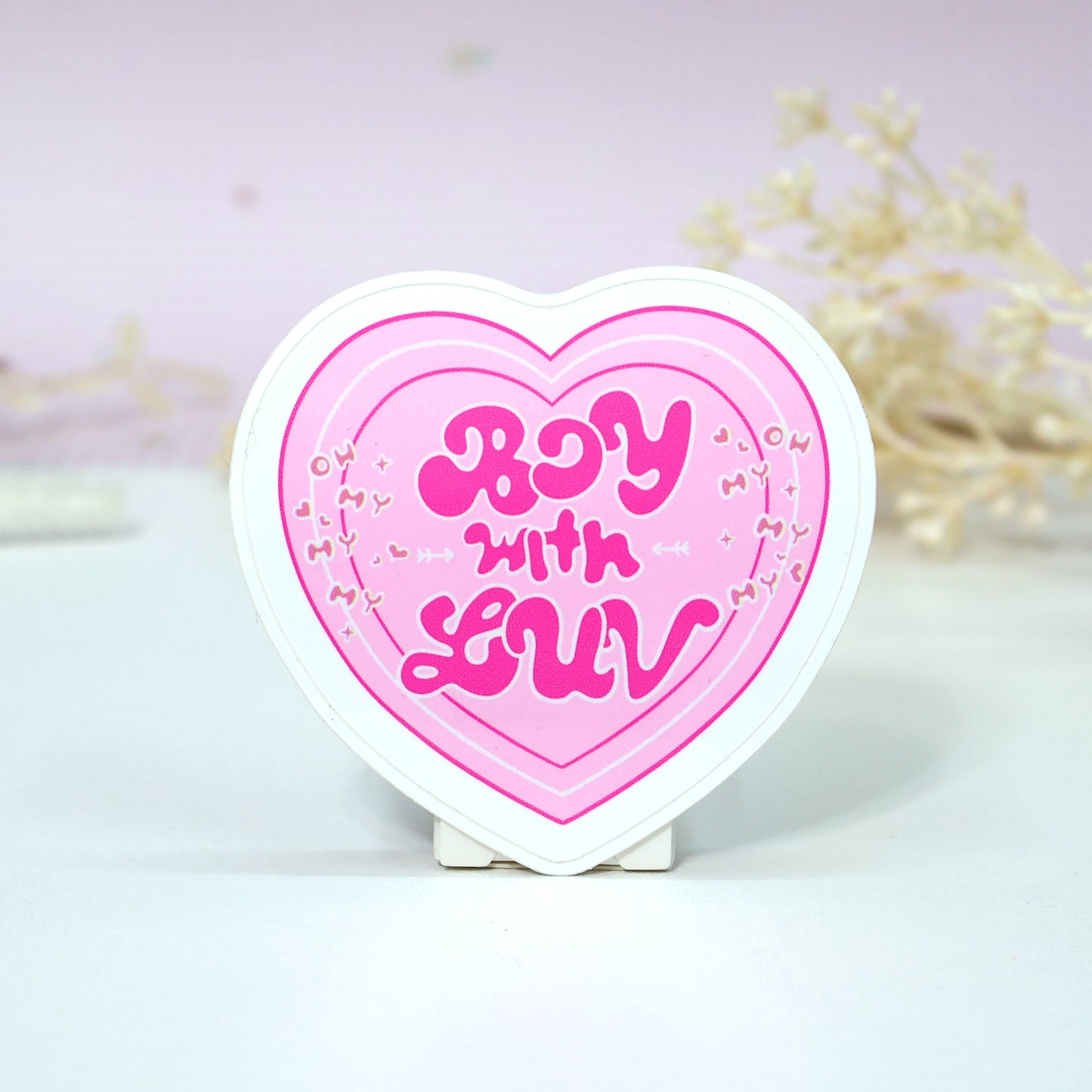 Boy with Luv Die-Cut Stickers