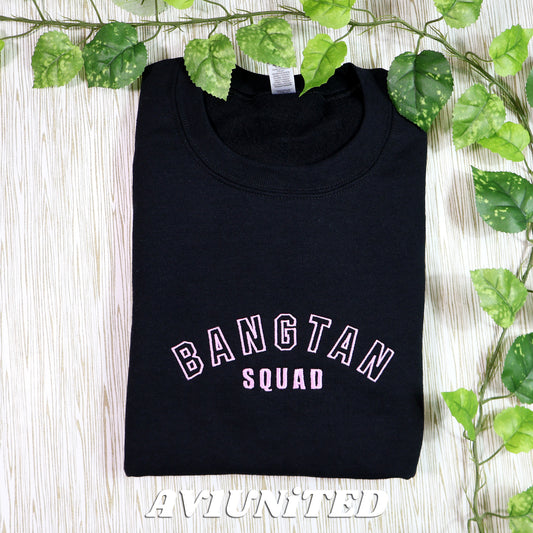 Bangtan Squad Sweatshirt (Black)