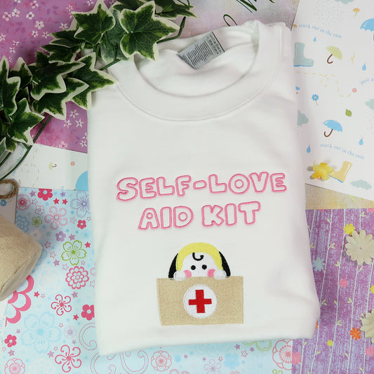 Chimmy Self-Love First Aid Kit CLEARANCE Sweatshirt SIZE S