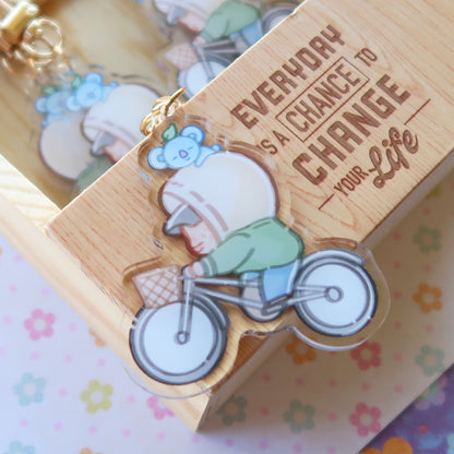 Namjoon with Koya Keychain