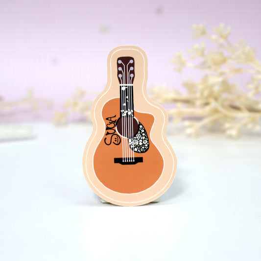 Guitar Yoongi Die-Cut Stickers